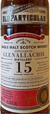 Glenallachie 2005 DL Sherry Puncheon 48.4% 700ml