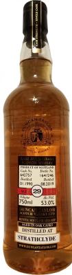 Strathclyde 1990 DT Rare Auld Grain ex-bourbon American hogshead #642757 53% 750ml