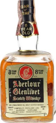 Aberlour 8yo 43% 750ml