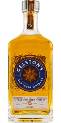 Gelston's 15yo Old Irish Whisky Sherry Casks 43% 700ml