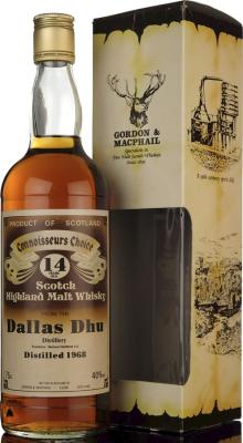 Dallas Dhu 1968 GM Connoisseurs Choice 40% 750ml