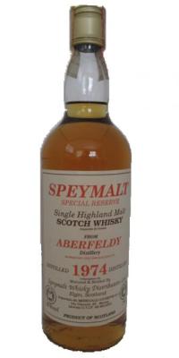 Aberfeldy 1974 GM Speymalt Special Reserve Meregalli Import 40% 750ml