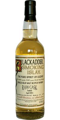 Smoking Islay Bottled 2011 BA Raw Cask 62.5% 700ml