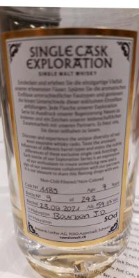 Santis Malt 7yo Bourbon J.D 54.1% 500ml