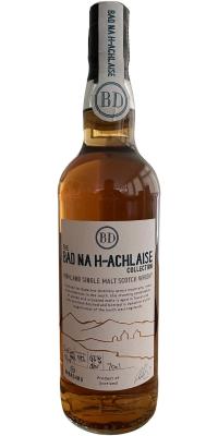 Bad na h-Achlaise Highland Single Malt Scotch Whisky BaDi Tuscan oak 12/05 46% 700ml