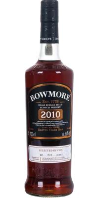 Bowmore 2010 1st-Fill Sherry CWS China 59.6% 700ml