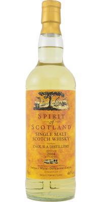 Caol Ila 2004 GM Spirit of Scotland Refill Sherry Hogshead #306660 46% 700ml