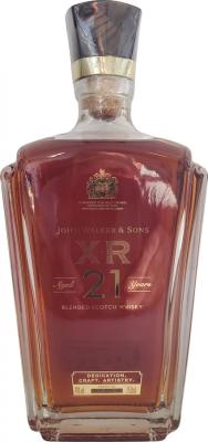 John Walker & Sons Xr 21 Blended Scotch Whisky Taiwan 40% 750ml