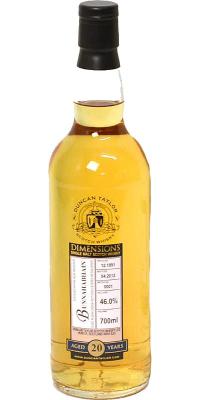 Bunnahabhain 1991 DT Dimensions Batch 0001 46% 700ml