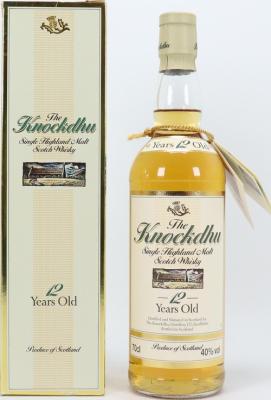 Knockdhu 12yo Single Highland Malt 40% 700ml