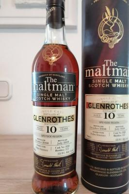 Glenrothes 2008 MBl The Maltman Pedro Ximenez #9920 53.9% 700ml