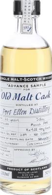 Port Ellen 1983 DL Advance Sample for the Old Malt Cask Refill Hogshead 50% 200ml