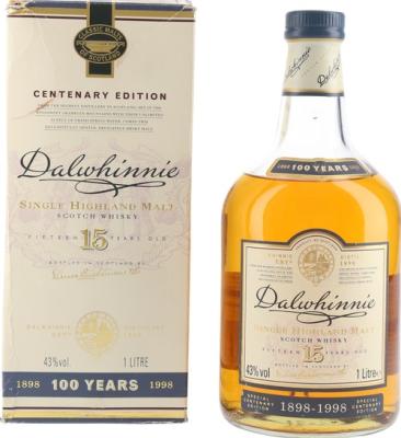 Dalwhinnie 15yo Special Centenary Edition 43% 1000ml