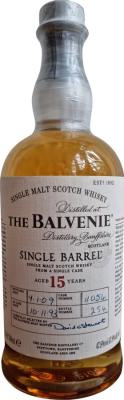 Balvenie 15yo Single Barrel 47.8% 700ml