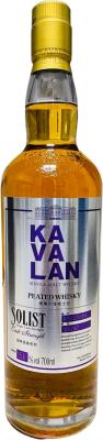 Kavalan Solist Peated Whisky Peated Cask R150325015A 55.6% 700ml