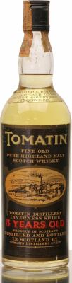 Tomatin 5yo Fine Old Pure Highland Malt Scotch Whisky Martin Alos S.A 43% 750ml