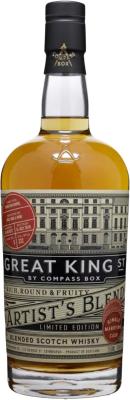 Great King Street Artist's Blend Single Marrying Cask French Oak Barrel Selected by Total Wine & More 49% 750ml