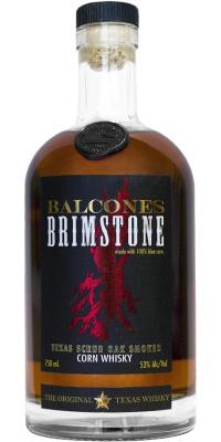 Balcones Brimstone Texas Scrub Oak Smoked BRM 14-1 53% 750ml
