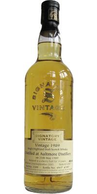 Aultmore 1991 SV Vintage Collection Sherry Butt #2678 43% 700ml