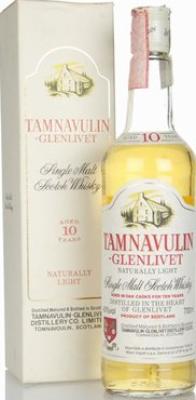 Tamnavulin 10yo Naturally Light Oak Casks 43% 700ml