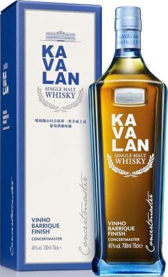 Kavalan Concertmaster Vinho Barrique Finish 40% 700ml