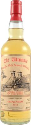 Glencadam 2011 vW The Ultimate Bourbon Barrels 46% 700ml