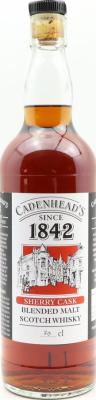 Cadenhead's Blended Malt Scotch Whisky CA Sherry Cask Sherry 57.3% 700ml