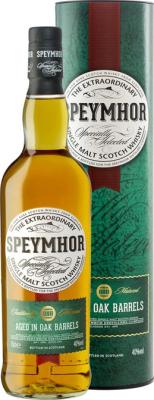Speymhor Single Malt Scotch Whisky Oak Barrels ALDI Sud 40% 700ml