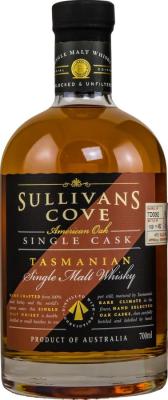 Sullivans Cove 2005 American Oak Single CaskDistillery Bottling 2nd Fill American Oak 47.5% 700ml