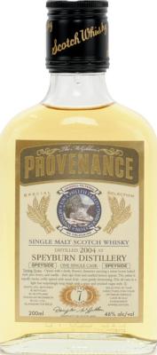 Speyburn 2004 McG McGibbon's Provenance 46% 200ml