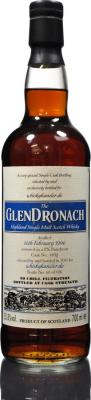 Glendronach 1996 Wk Pedro Ximinez Puncheon #1492 53.8% 700ml