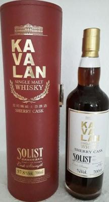 Kavalan Solist Sherry Cask S100201002A 57.8% 700ml