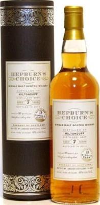 Miltonduff 2007 LsD Hepburn's Choice Sherry Butt 46% 700ml