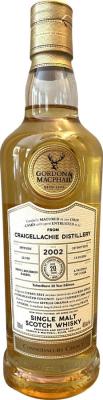 Craigellachie 2002 GM Connoisseurs Choice Refill Bourbon Barrel TalentBurst 20yo Edition 46% 700ml