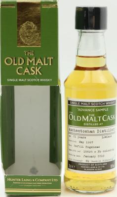 Auchentoshan 1997 HL Advance Sample for the Old Malt Cask Refill Hogshead 50% 200ml