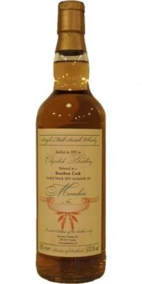 Clynelish 1997 MT Member Bottling Bourbon Cask 57% 700ml