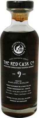 Blair Athol 2013 GWhL The Red Cask Co 1st Fill PX Sherry Hogshead 55% 700ml