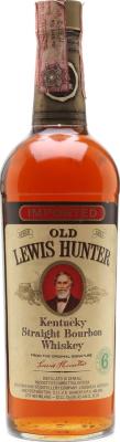 Old Lewis Hunter 6yo Kentucky Straight Bourbon Whisky Hans U. Bon S.A. Zurich 43% 750ml