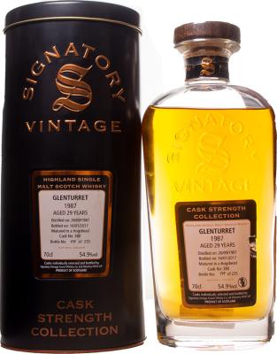 Glenturret 1987 SV Cask Strength Collection 29yo #380 54.9% 700ml