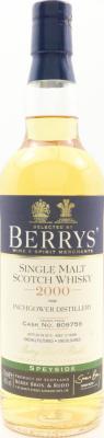 Inchgower 2000 BR Berrys #809759 46% 700ml