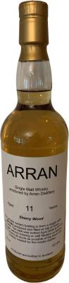 Arran 1998 UD Sherry Wood 98 1003 57.4% 700ml