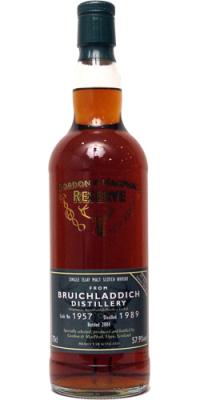 Bruichladdich 1989 GM Reserve #1957 57.9% 700ml