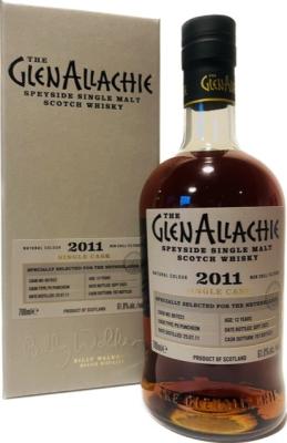 Glenallachie 2011 Single Cask PX Puncheon Specially selected for the Netherlands 61% 700ml