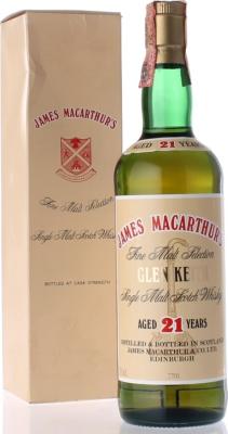 Glen Keith 21yo JM Fine Malt Selection 62.5% 750ml