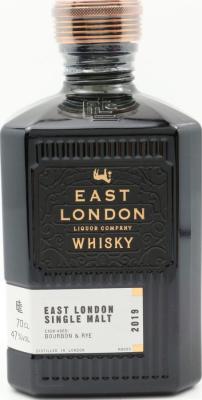 East London Single Malt Bourbon + Rye 47% 700ml