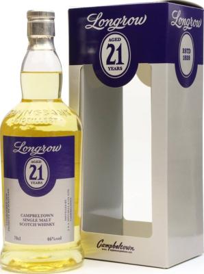 Longrow 21yo Open Day Bottling Refill Bourbon Hogshead 46% 700ml