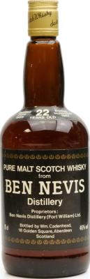 Ben Nevis 1965 CA Dumpy Bottle 46% 750ml