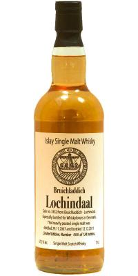 Bruichladdich 2007 Wm.dk Lochindaal 3332 (part) 67.2% 700ml