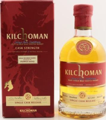 Kilchoman 2010 Single Cask Release 351/2010 Plowed Society 60% 750ml