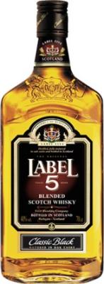 Label 5 Classik Black 40% 700ml